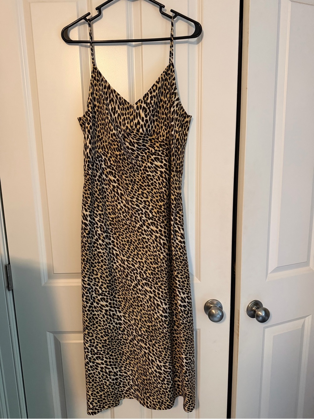 Levi’s Leopard Print Slip Dress - Beige/Black